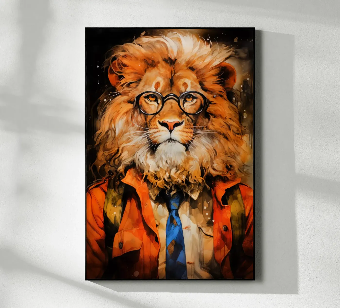 Leone il re #leone plexiglass da Justyna Jaszke JBJart