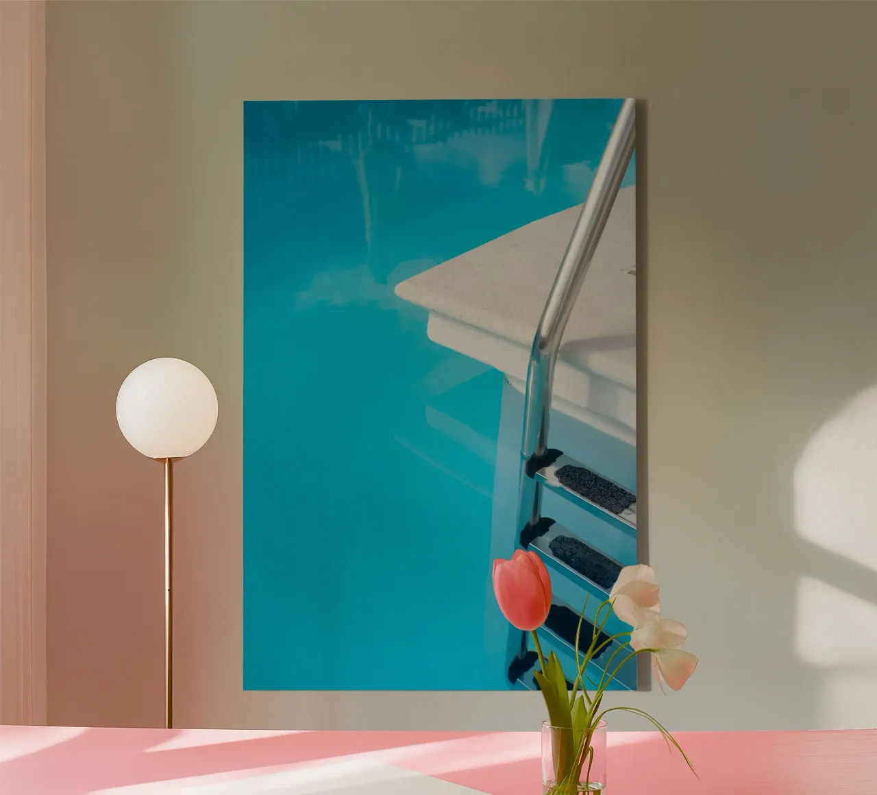 #3 crystal calm canvas by konstantin