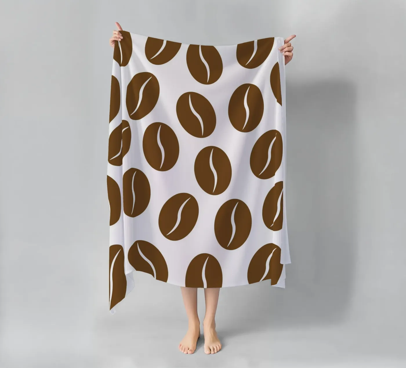 Coffee beans telo mare da Happypatterns