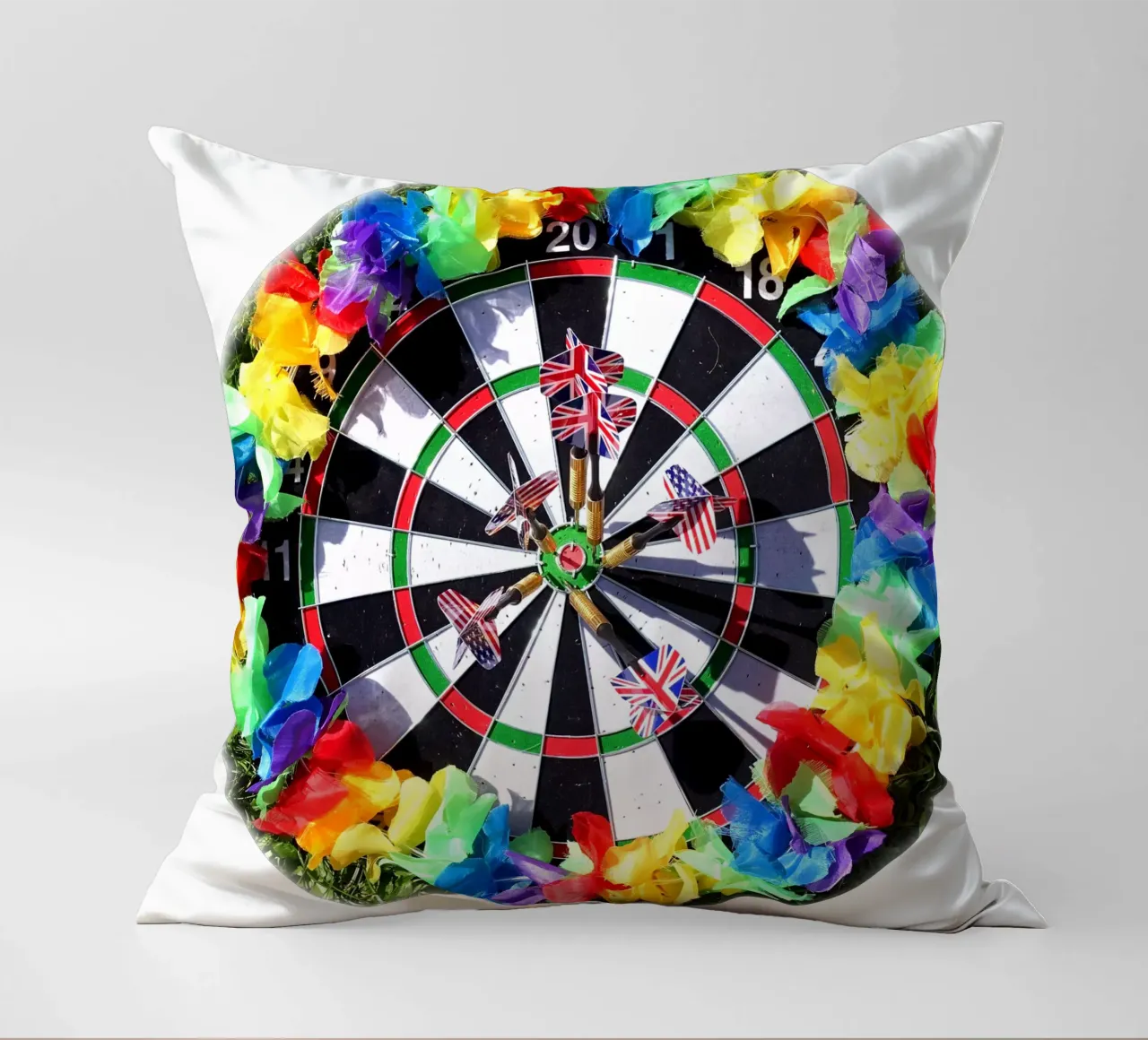 Freccette Raimbow cuscino da Massimo Frascogna