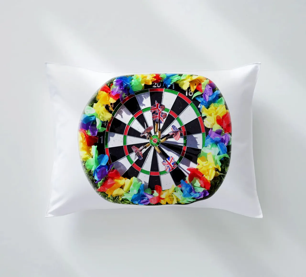 Freccette Raimbow cuscino da Massimo Frascogna
