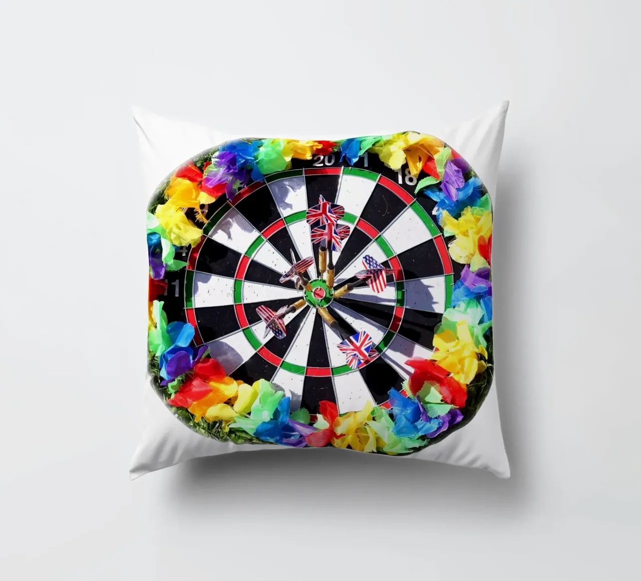 Freccette Raimbow cuscino da Massimo Frascogna
