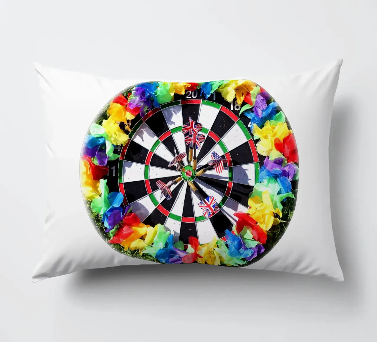 Freccette Raimbow cuscino da Massimo Frascogna