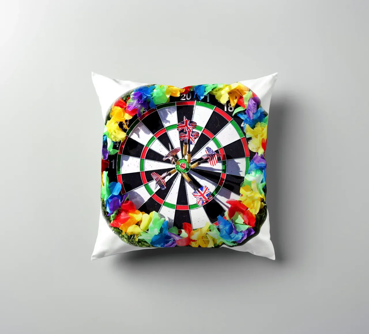 Freccette Raimbow cuscino da Massimo Frascogna