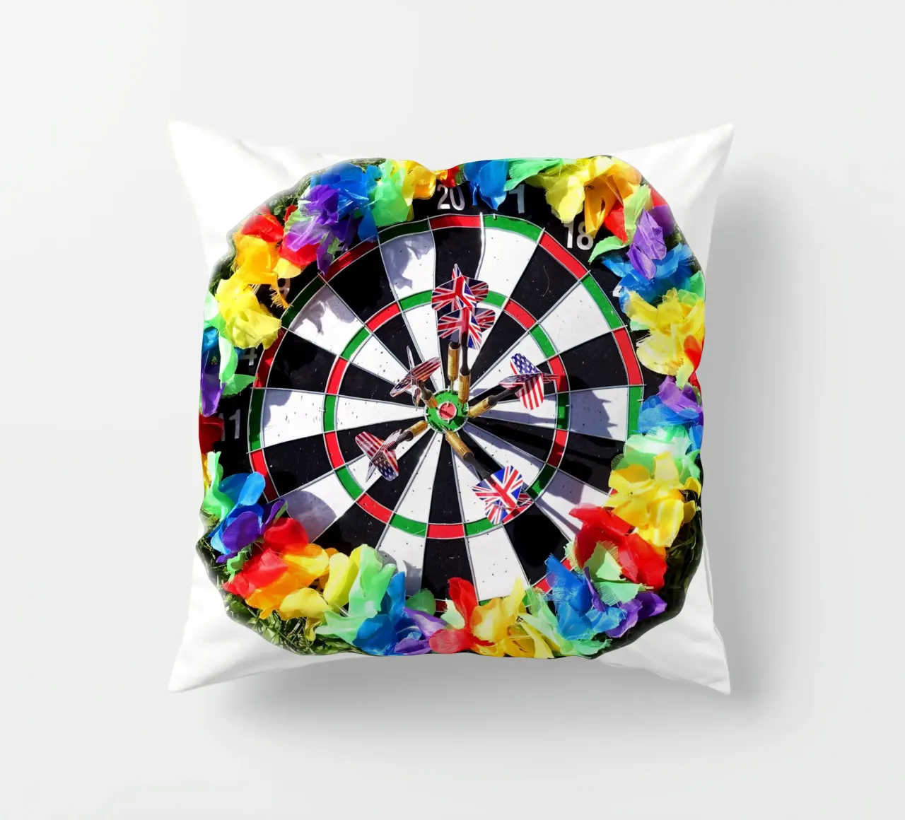 Freccette Raimbow cuscino da Massimo Frascogna