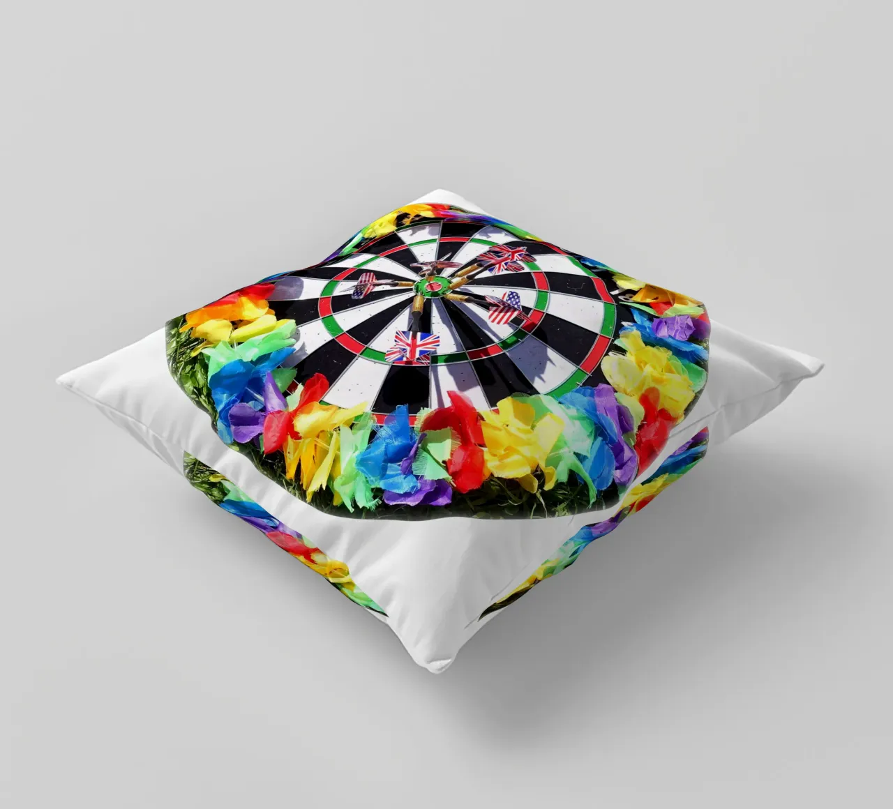 Freccette Raimbow cuscino da Massimo Frascogna