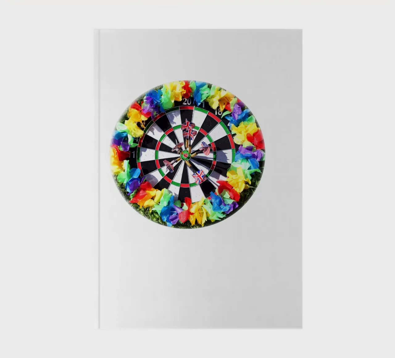 Raimbow darts notebook by Massimo Frascogna