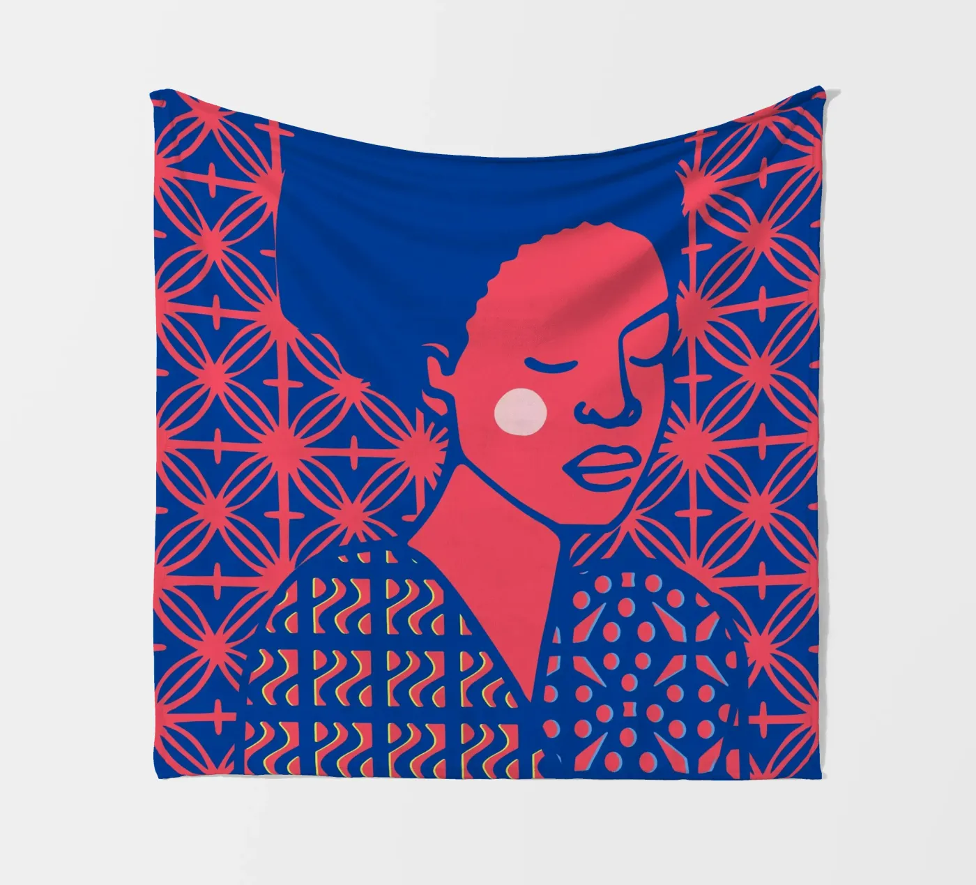 Flora fleecedeken van Portraits