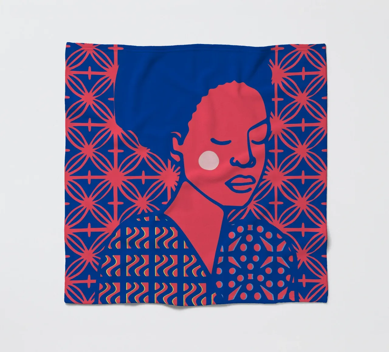 Flora Fleecedecke von Portraits