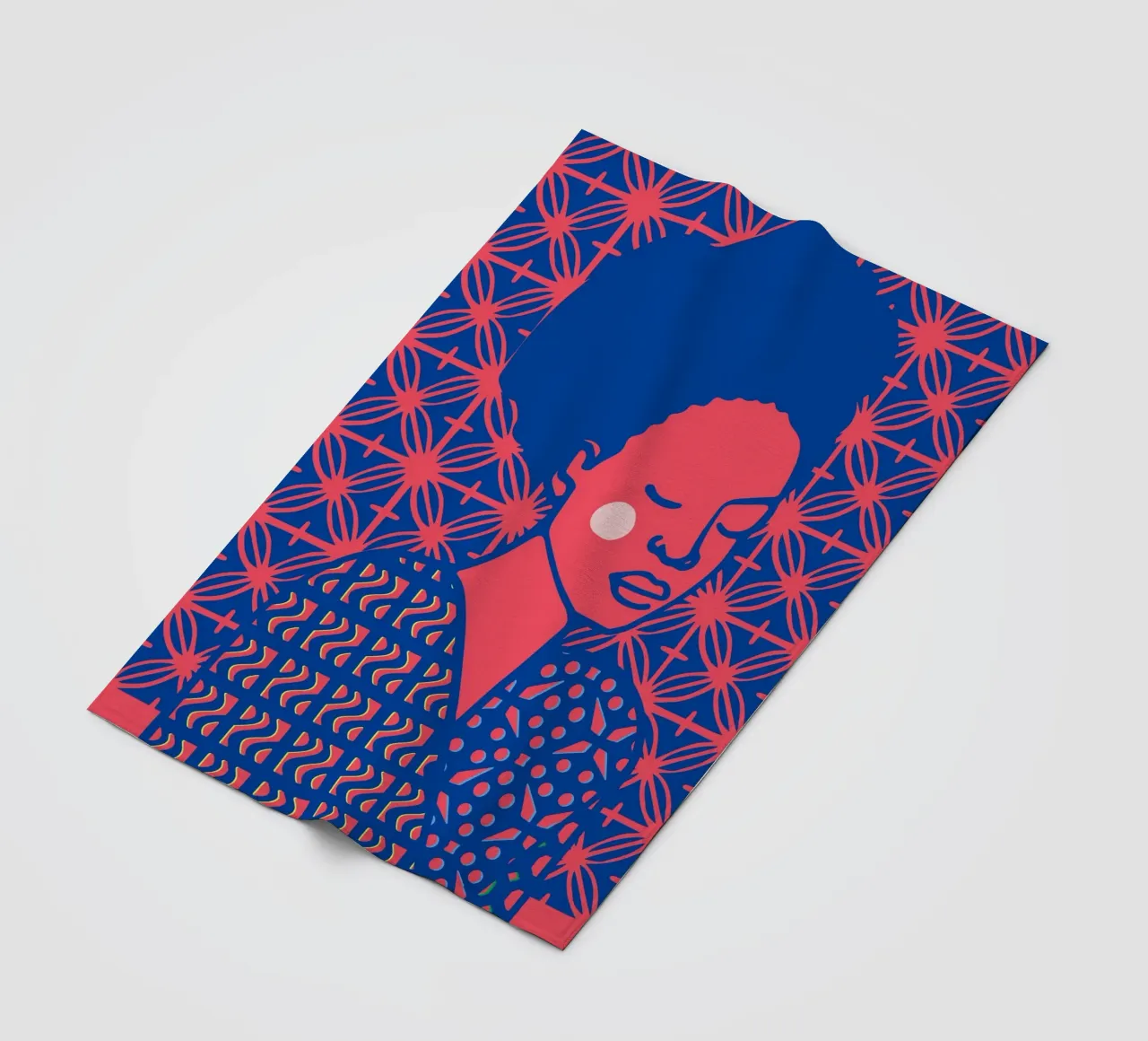 Flora Fleecedecke von Portraits