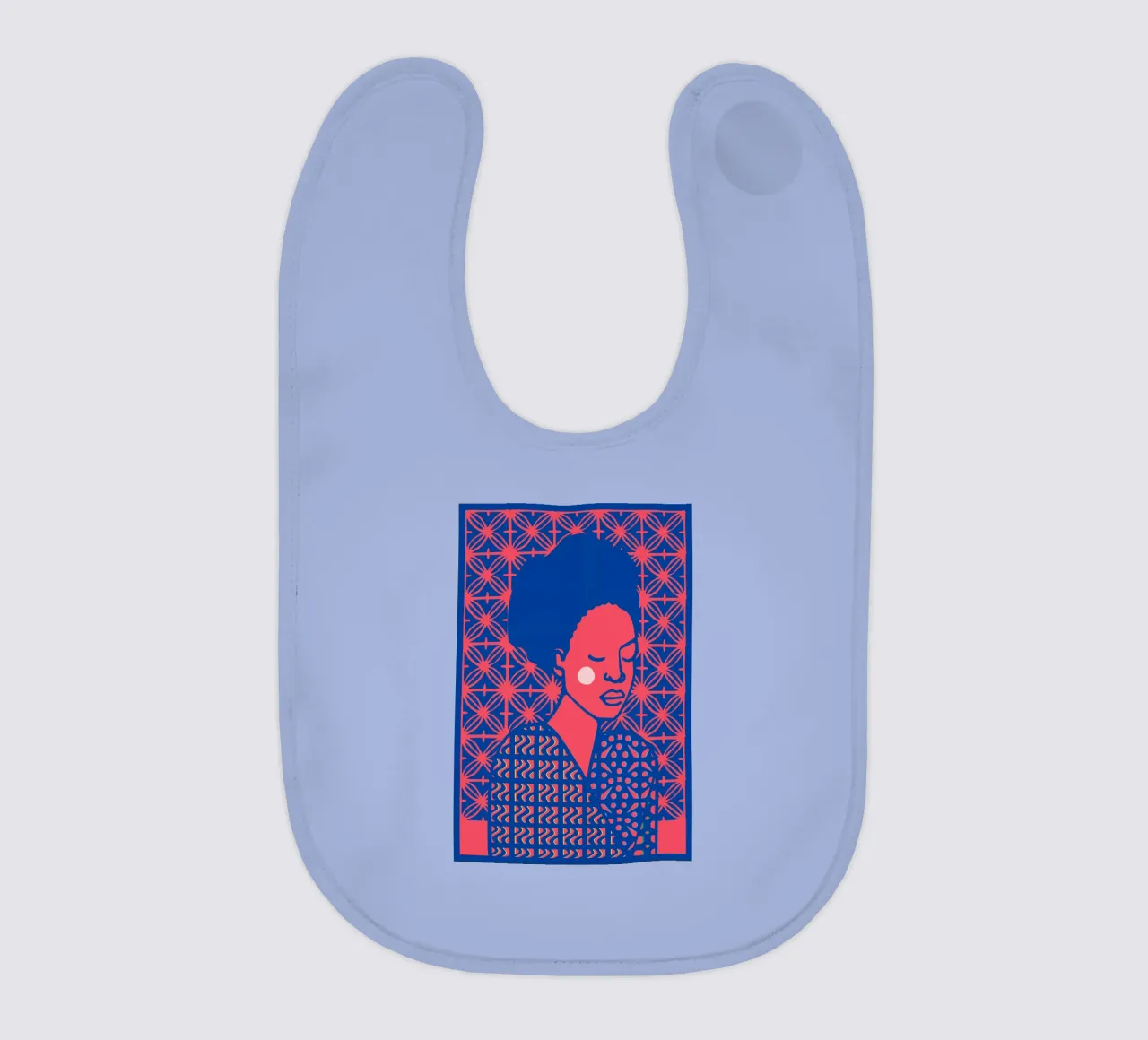 Flora baby bib by Portraits