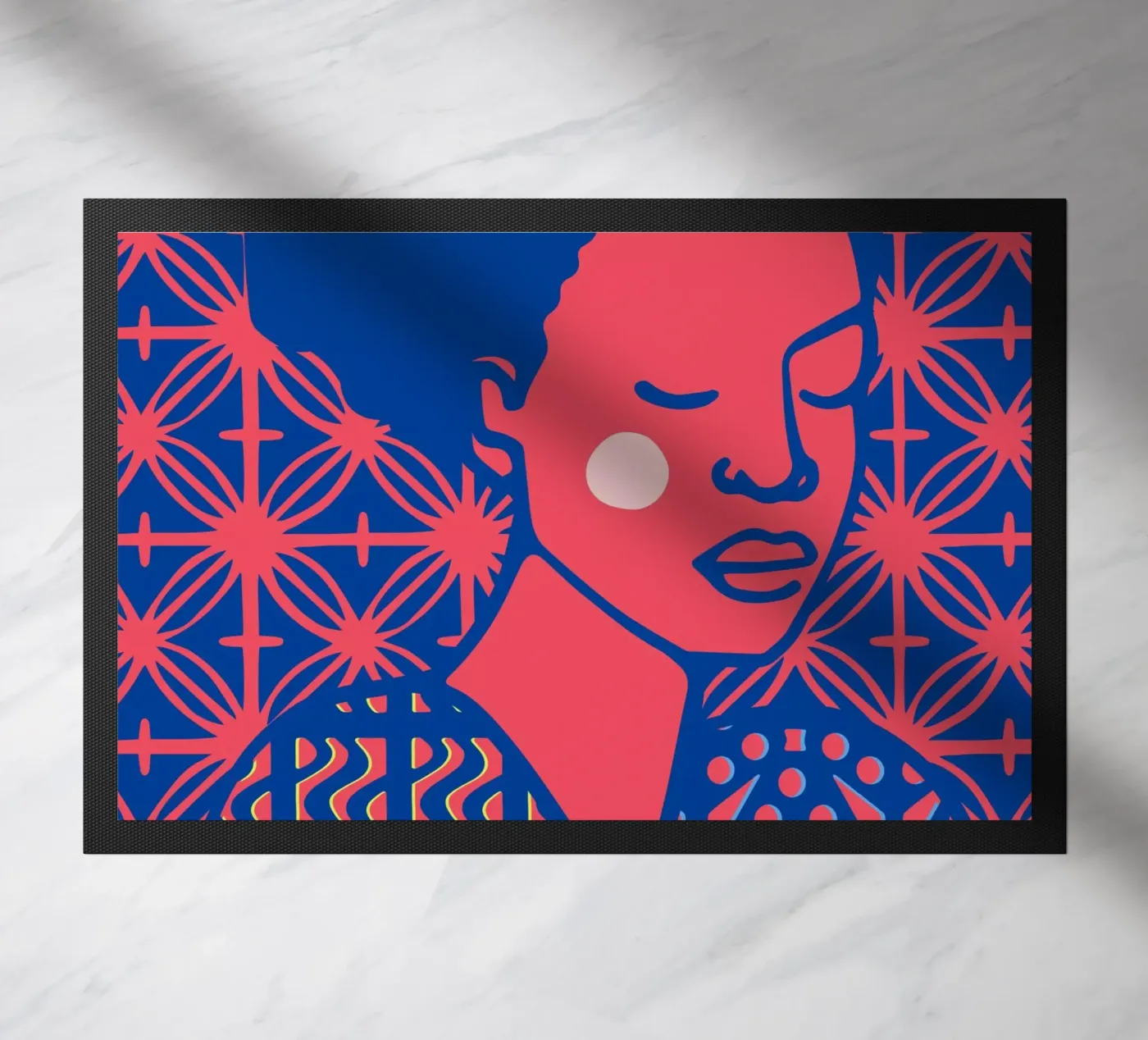 Flora doormat by Portraits