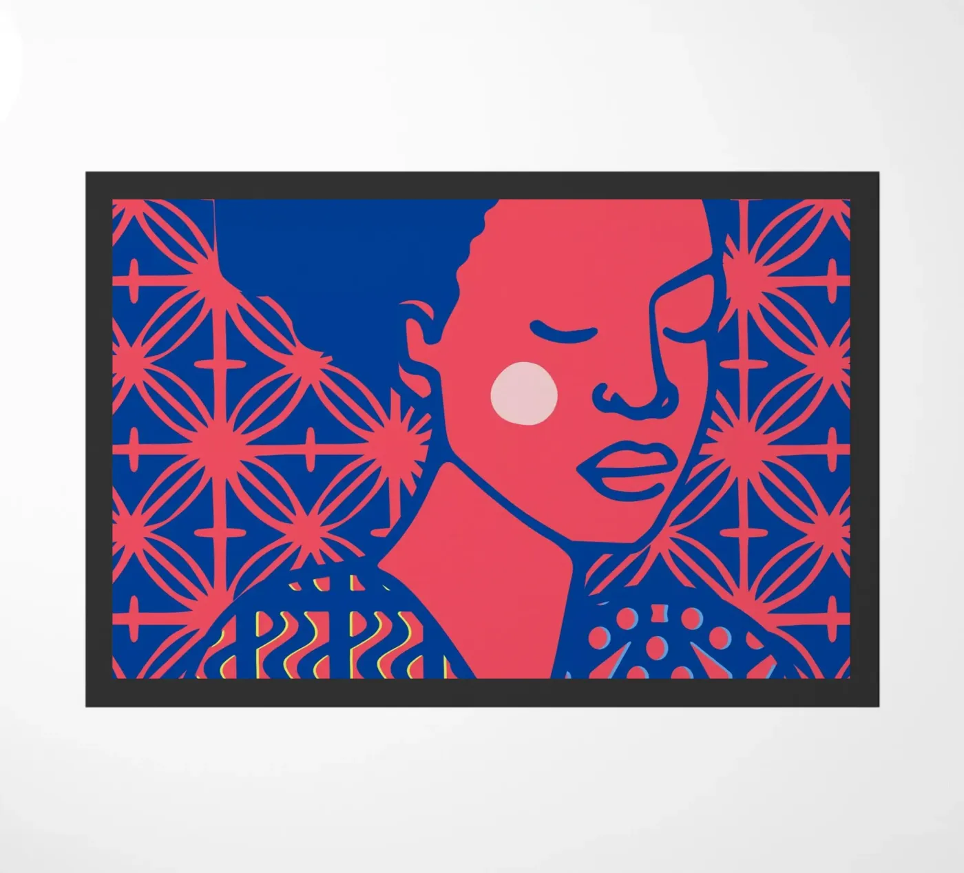 Flora doormat by Portraits
