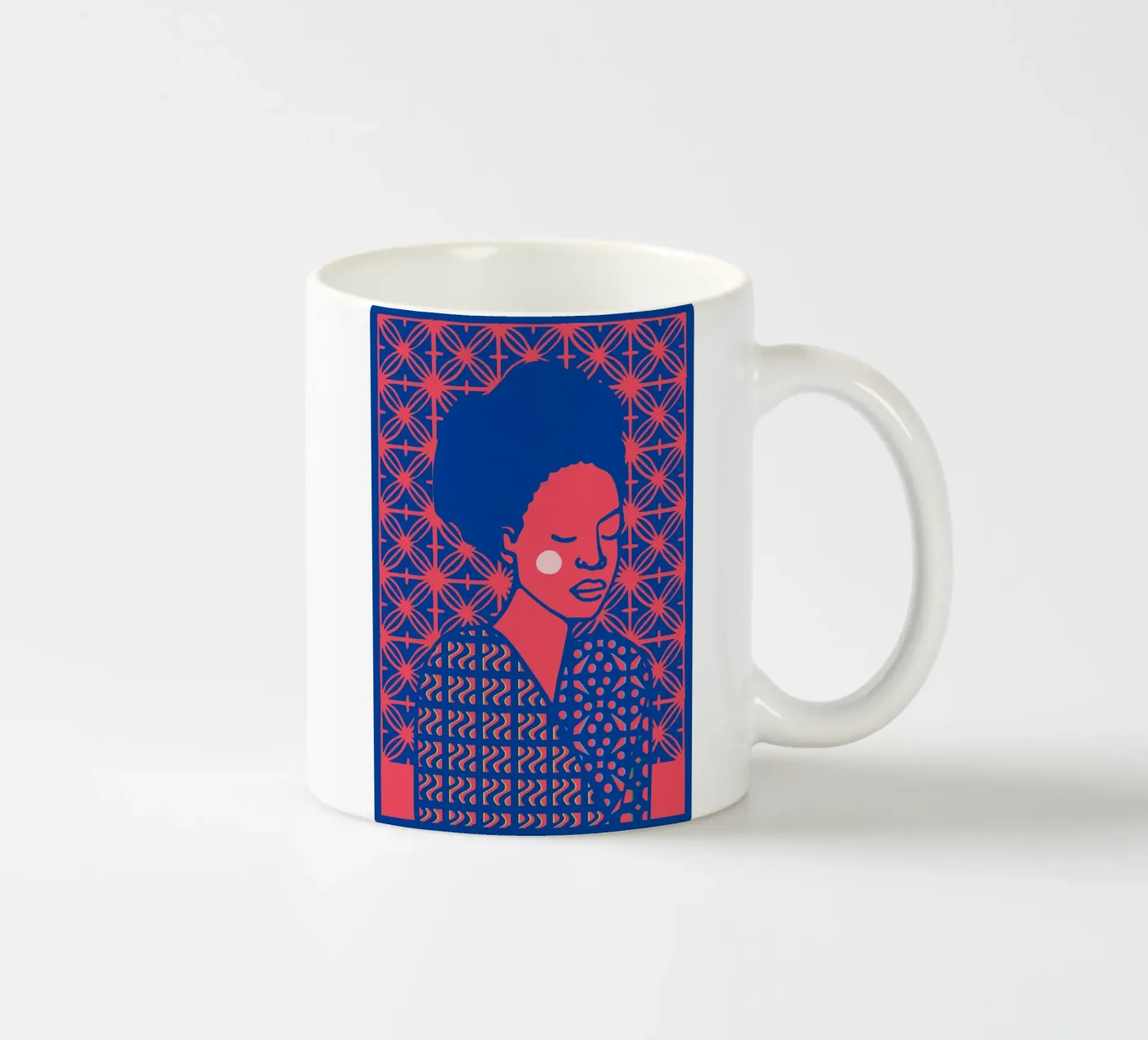 Flora ceramic mug by Portraits