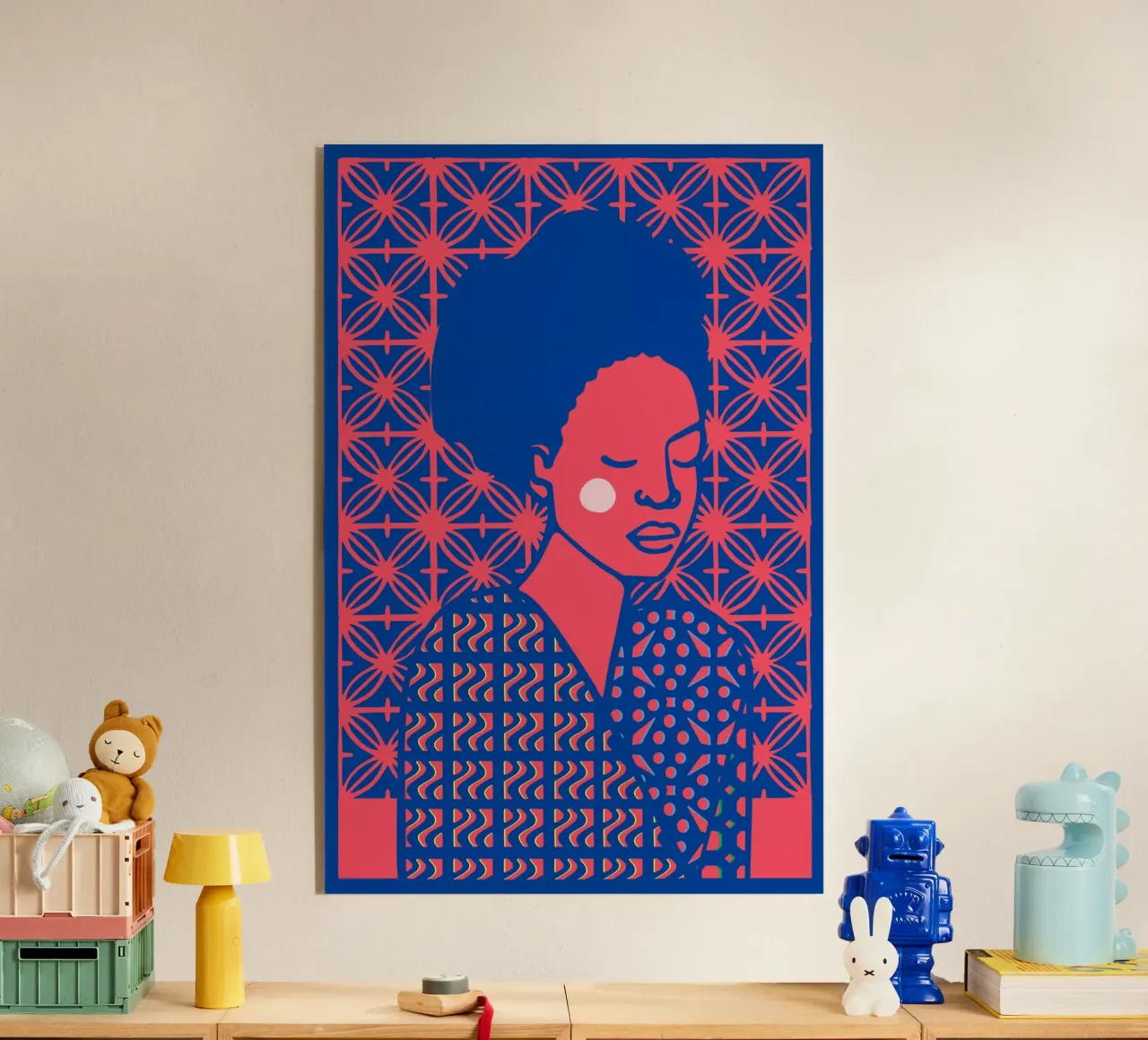 Flora plexiglass da Portraits