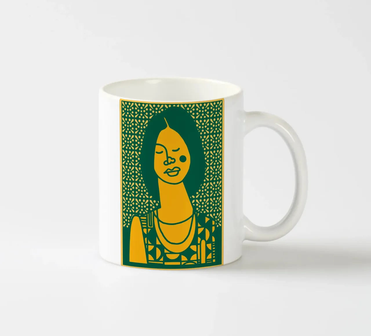 Brasilia tazza in ceramica da Portraits