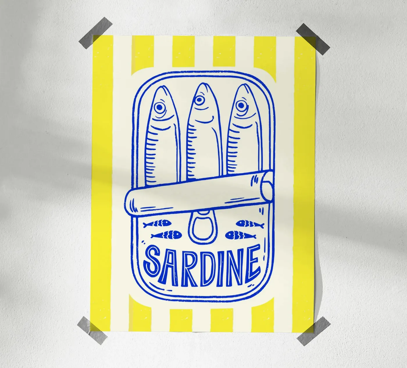 SARDINE poster da Jubi Artstudio