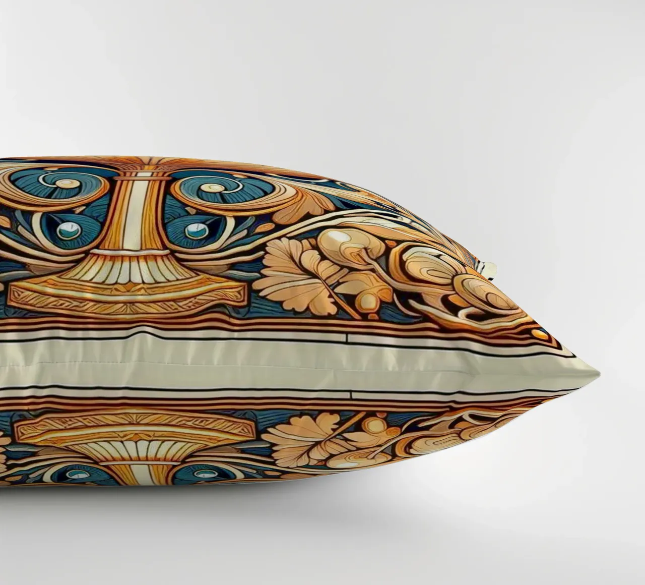 Calice d'oro cuscino da Art-Nouveau-Dsg