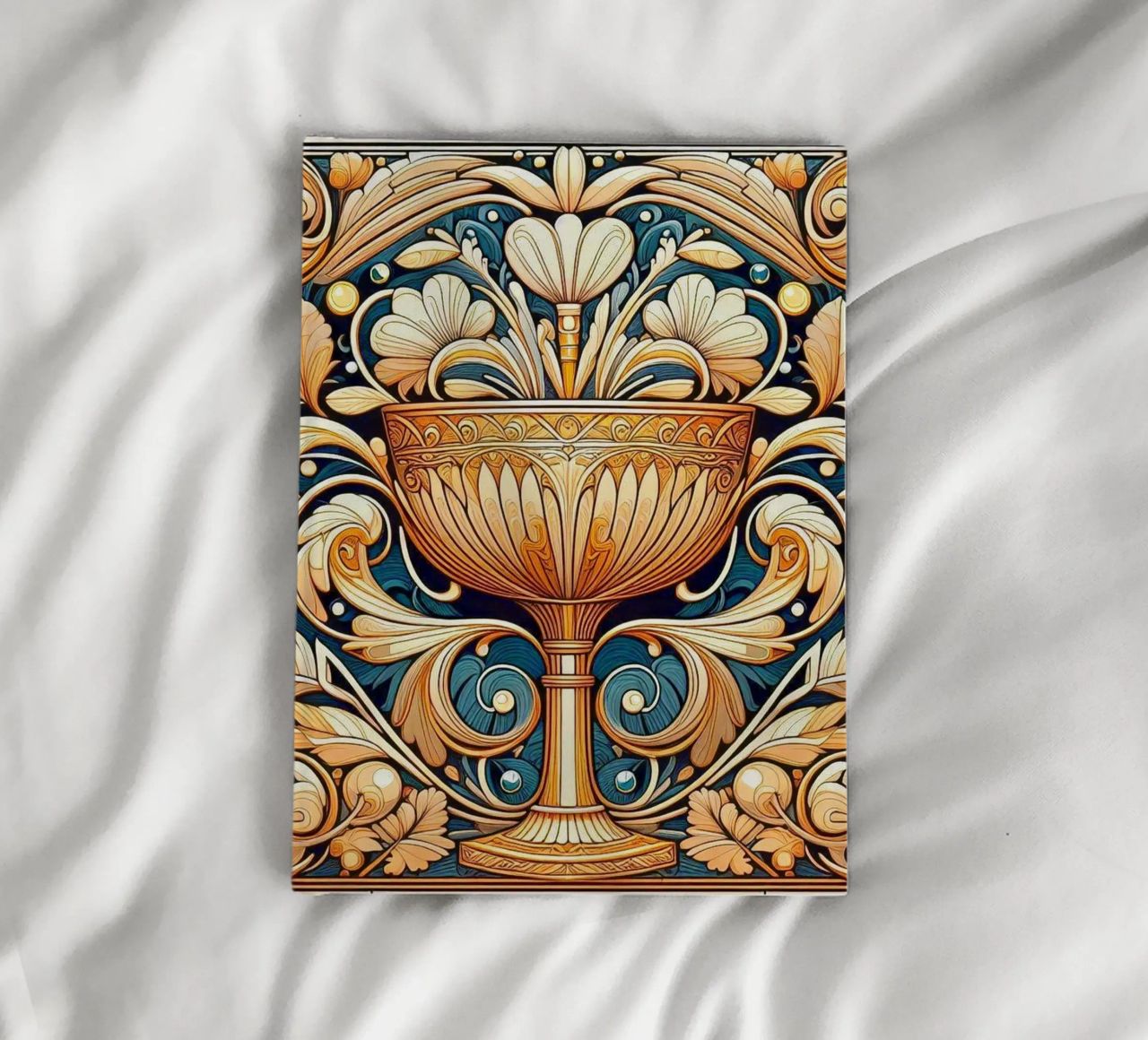 Calice d'or carnet de notes de Art-Nouveau-Dsg