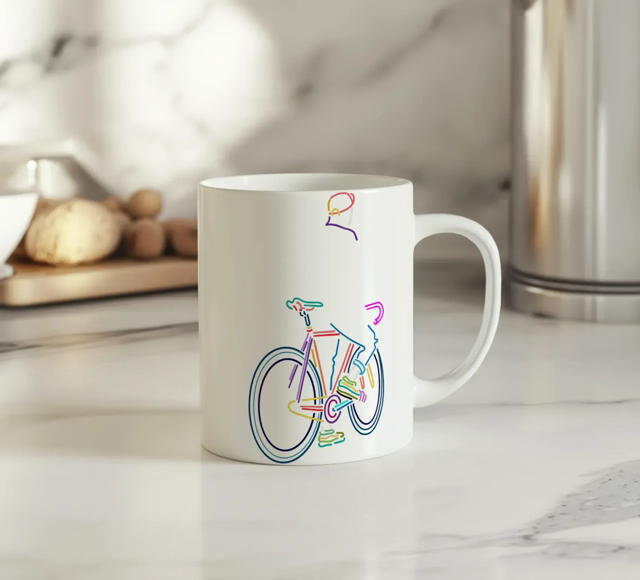 In pista tazza in ceramica da The Cyclist