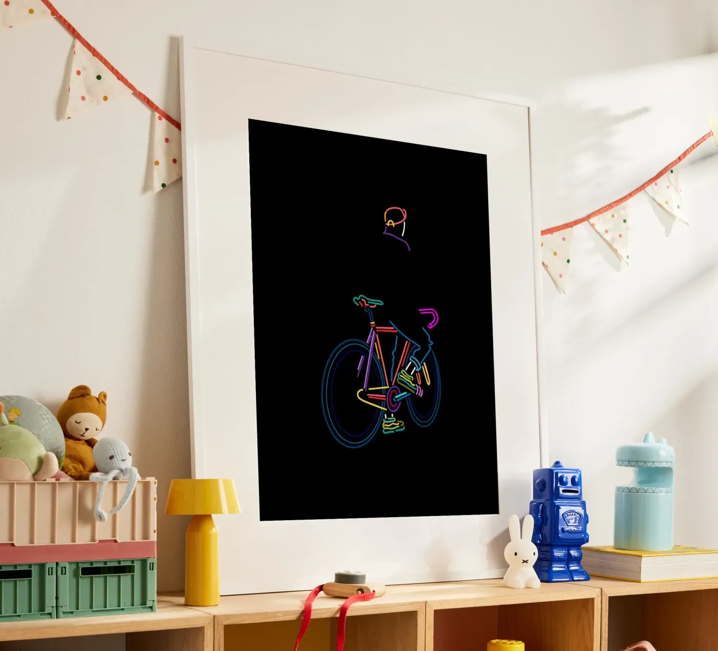 Op schema poster van The Cyclist