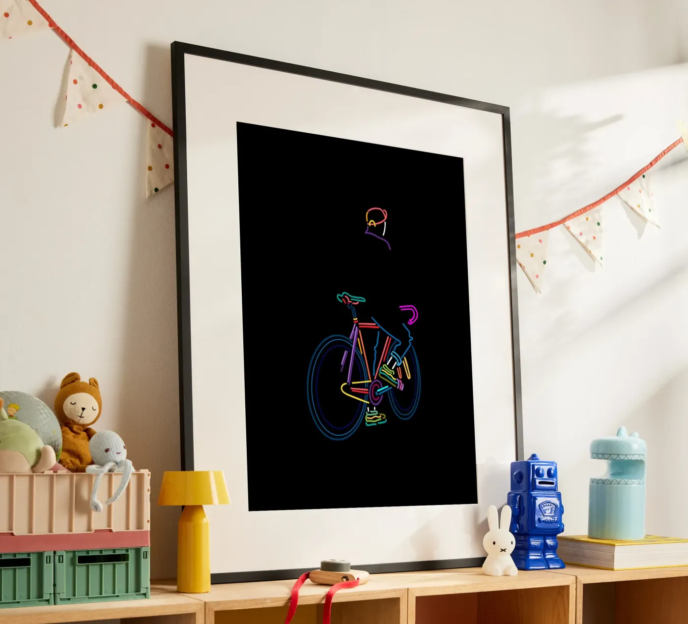 Op schema poster van The Cyclist