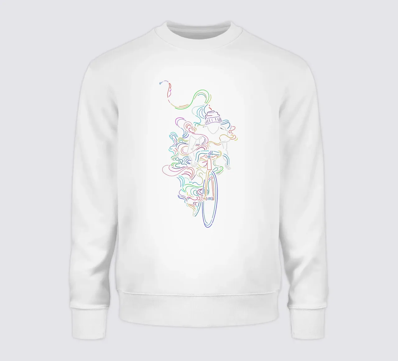 Fixie sweatshirt by The Cyclist