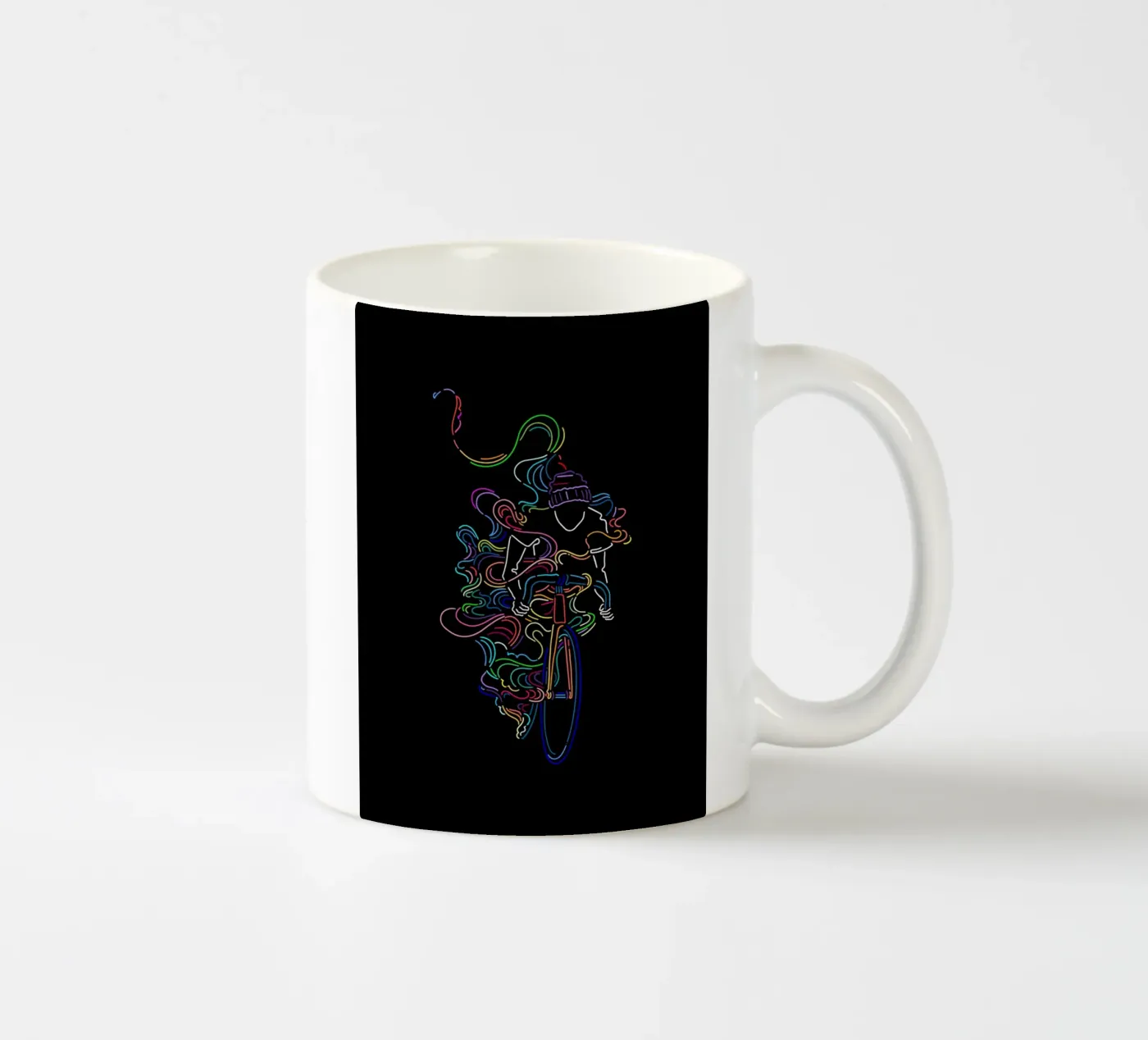 Fixie ceramic mug by The Cyclist