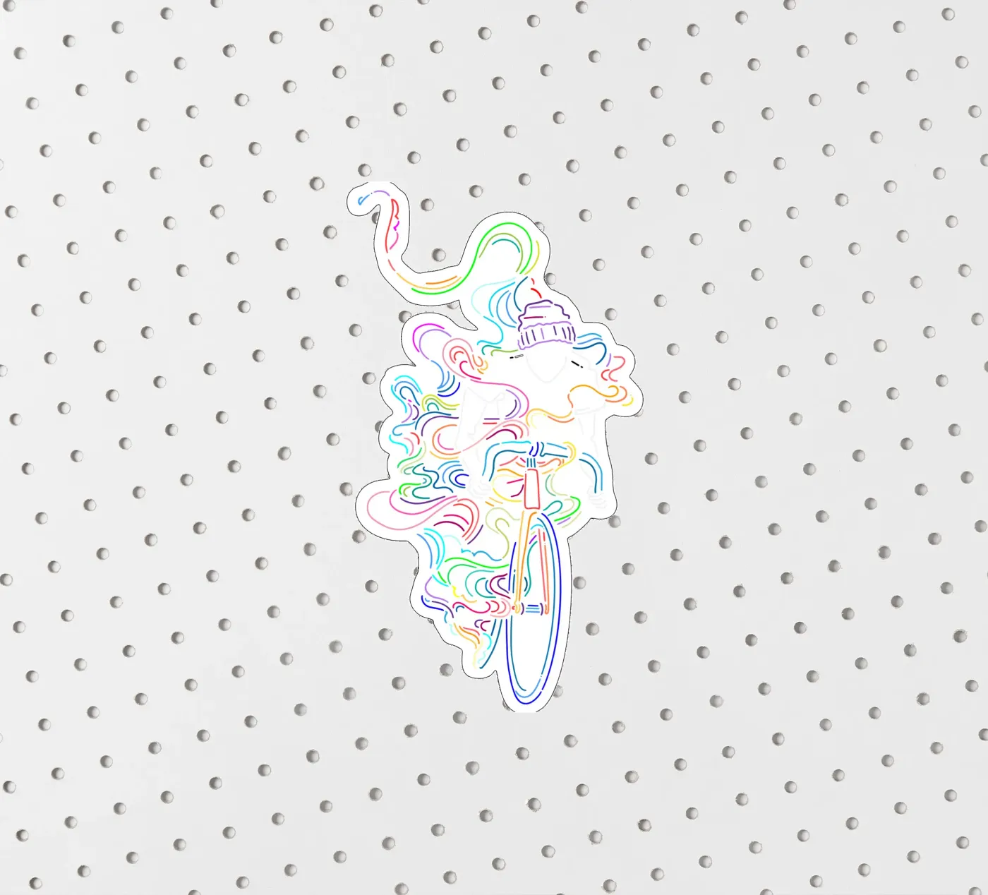 Fixie sticker by The Cyclist