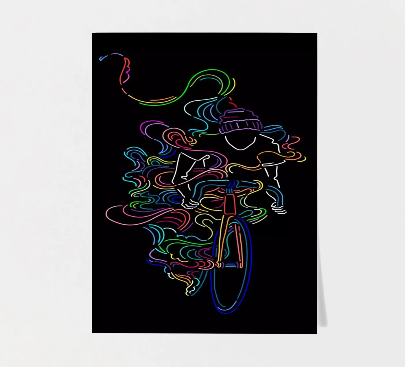 Fixie stickervel van The Cyclist