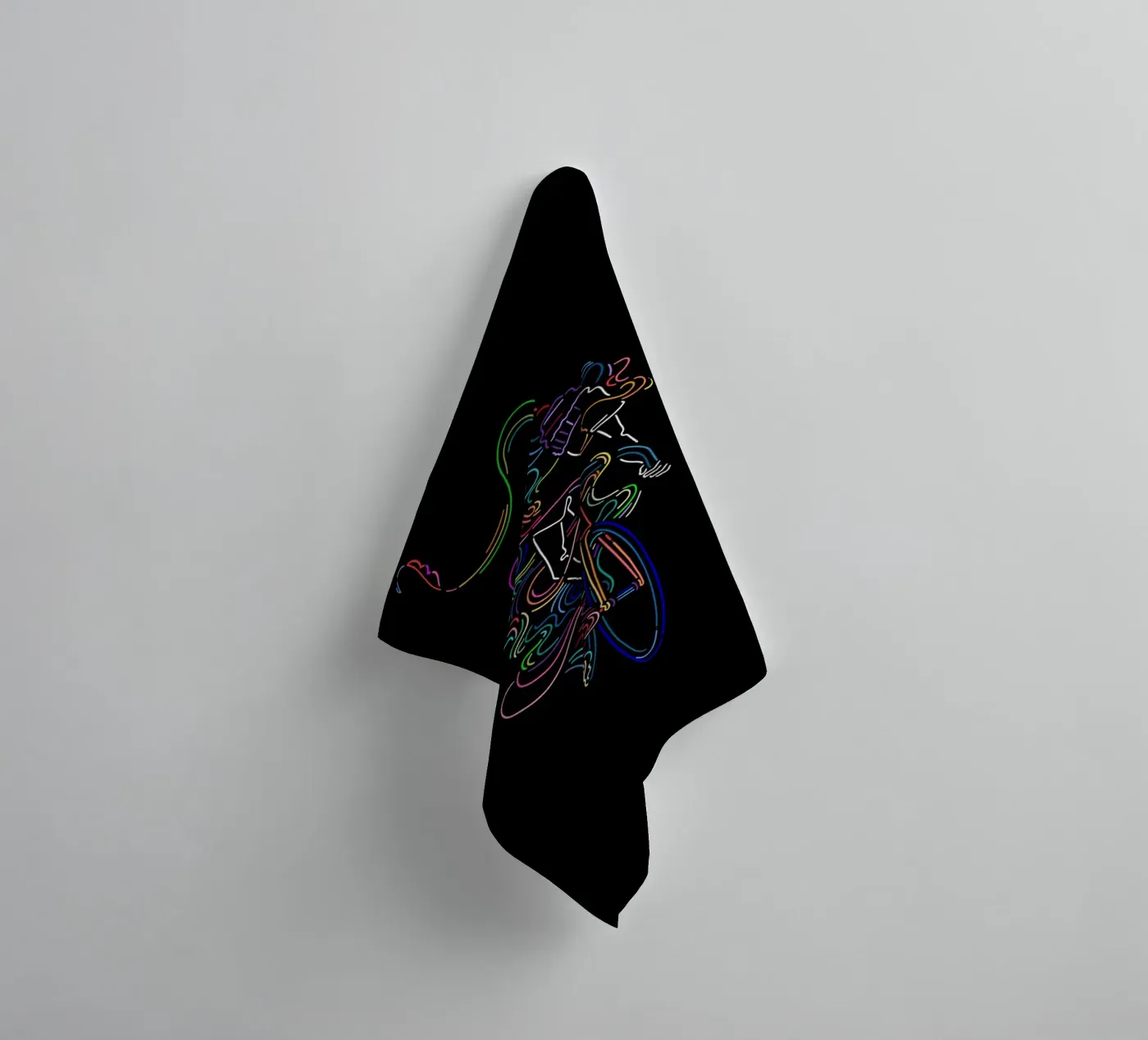 Fixie badhanddoek van The Cyclist