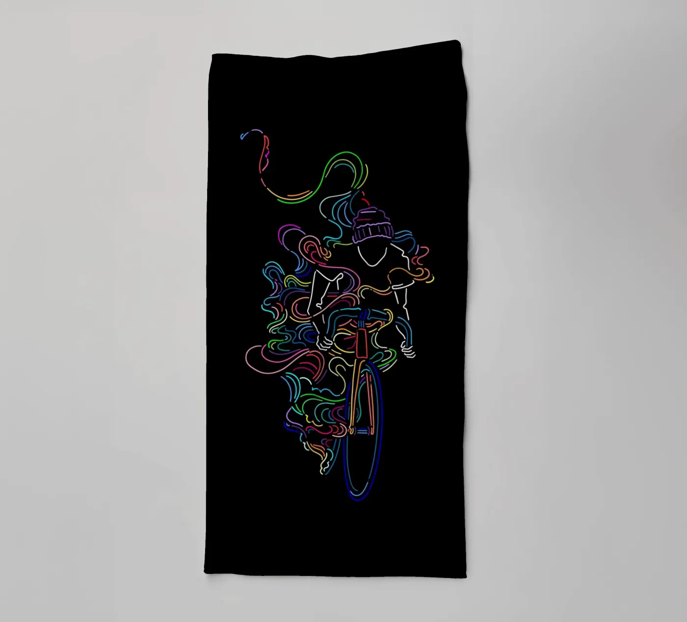 Fixie towel by The Cyclist