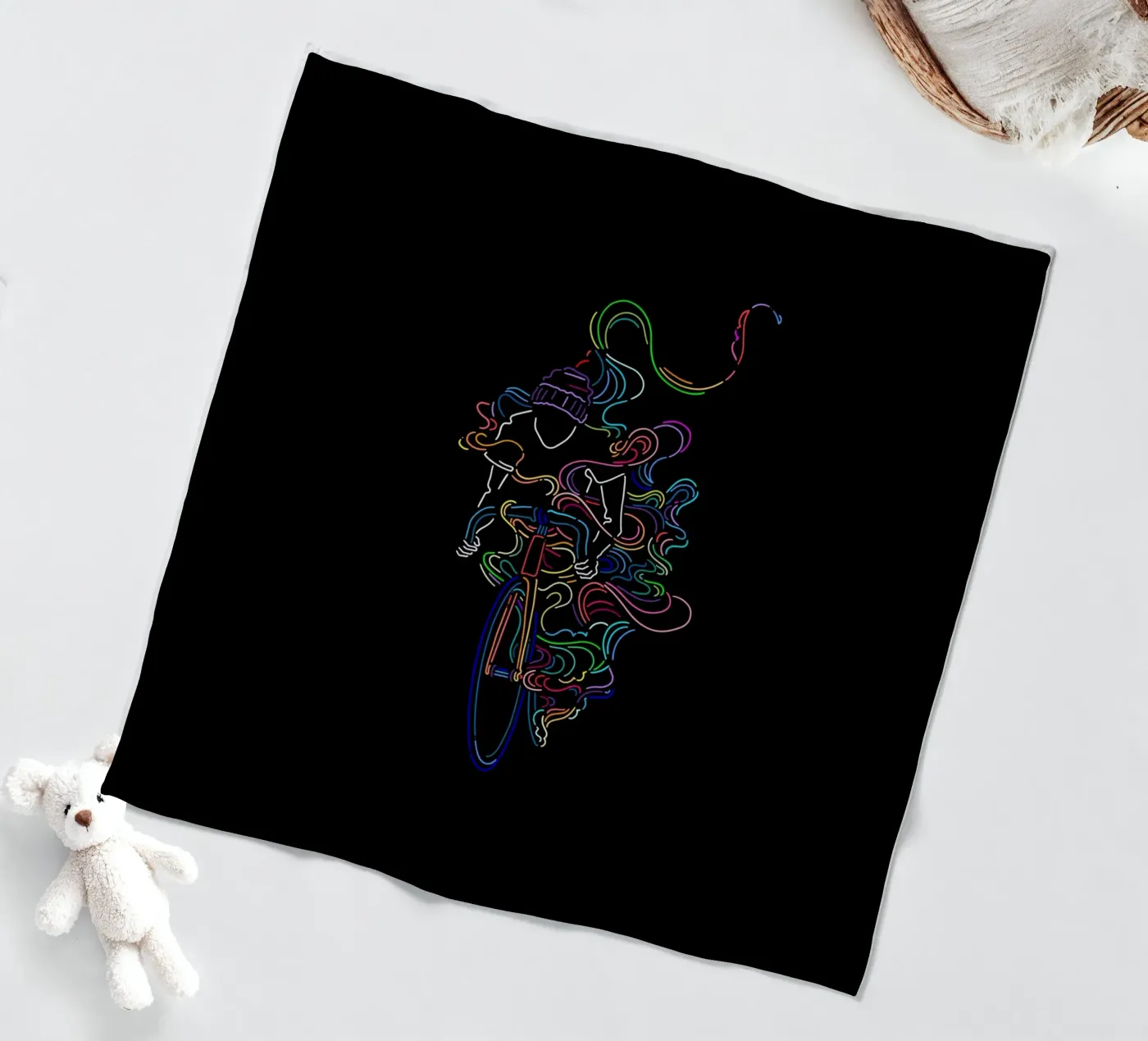 Fixie fleecedeken van The Cyclist