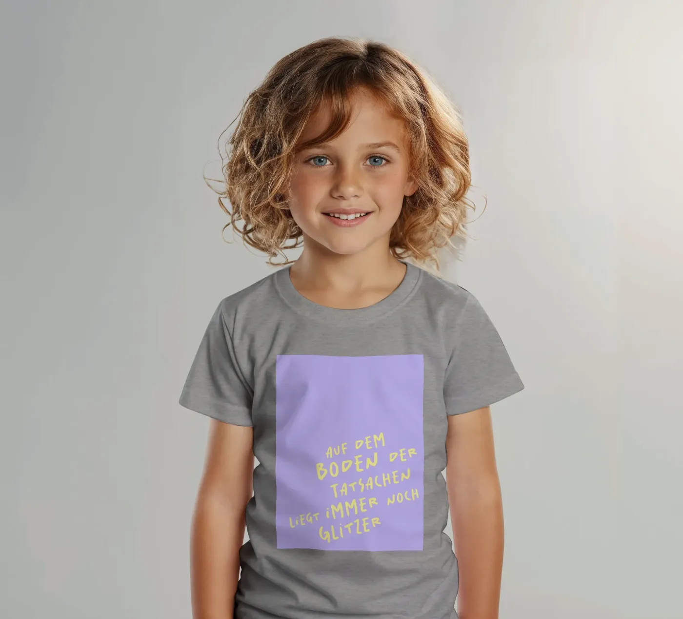 Glitzer. t-shirt bambini da FRICKE DESIGN