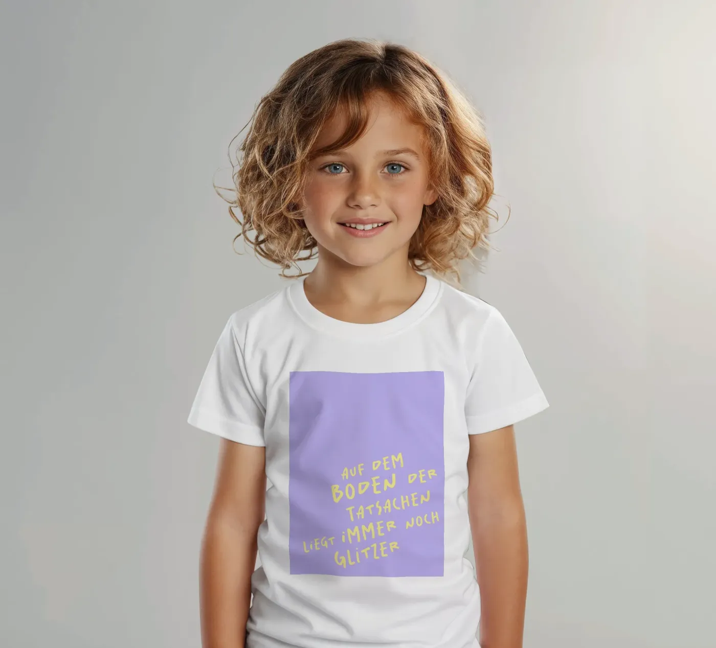 Glitzer. t-shirt bambini da FRICKE DESIGN