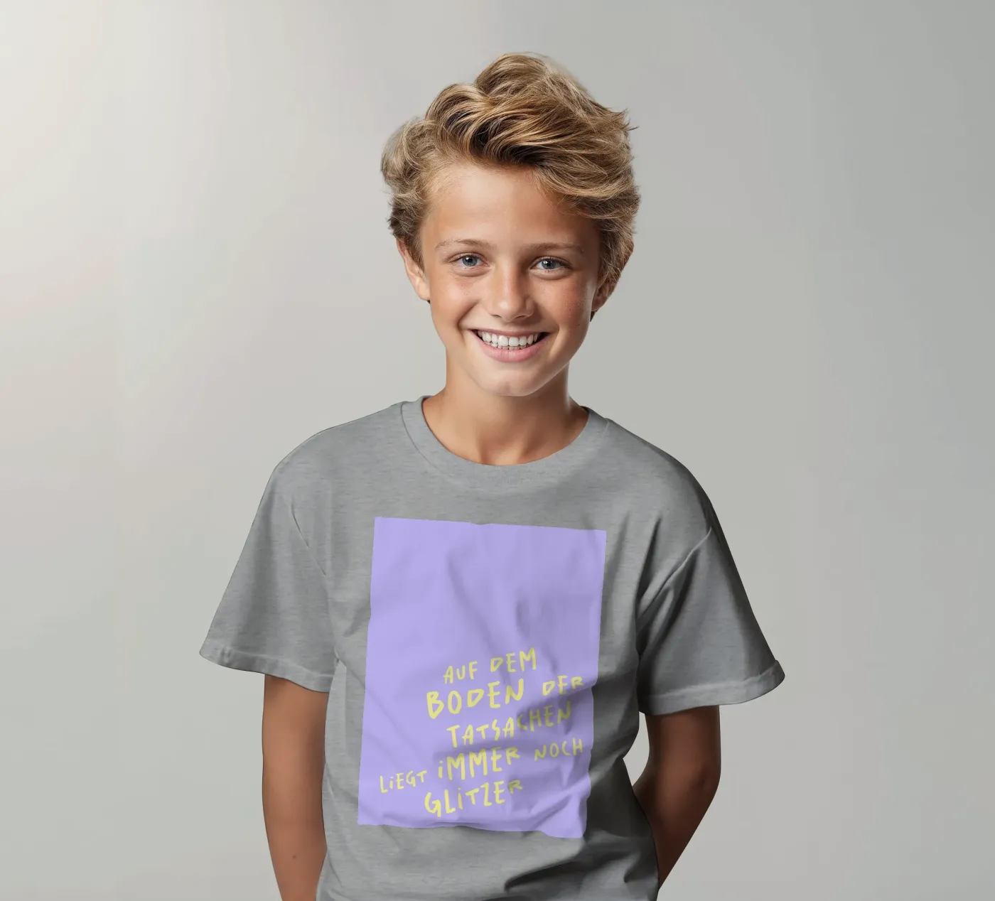 Glitzer. t-shirt bambini da FRICKE DESIGN