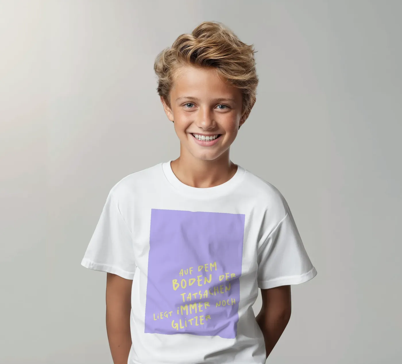 Glitzer. t-shirt bambini da FRICKE DESIGN