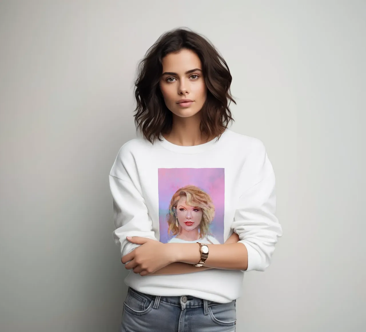 Taylor Swift - Cantastorie senza paura felpa da Artascy Art