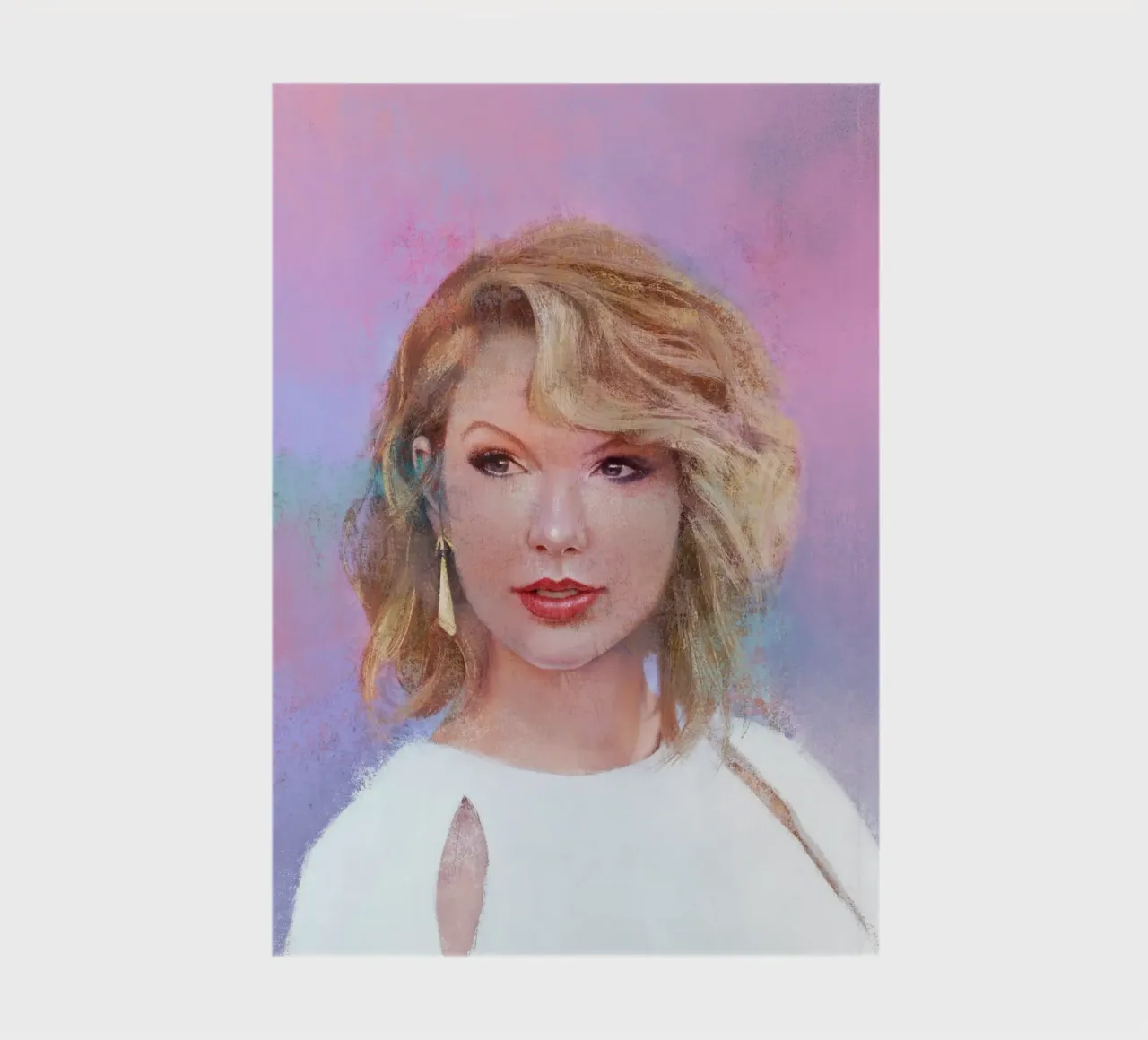 Taylor Swift - Fearless Storyteller notebook by Artascy Art