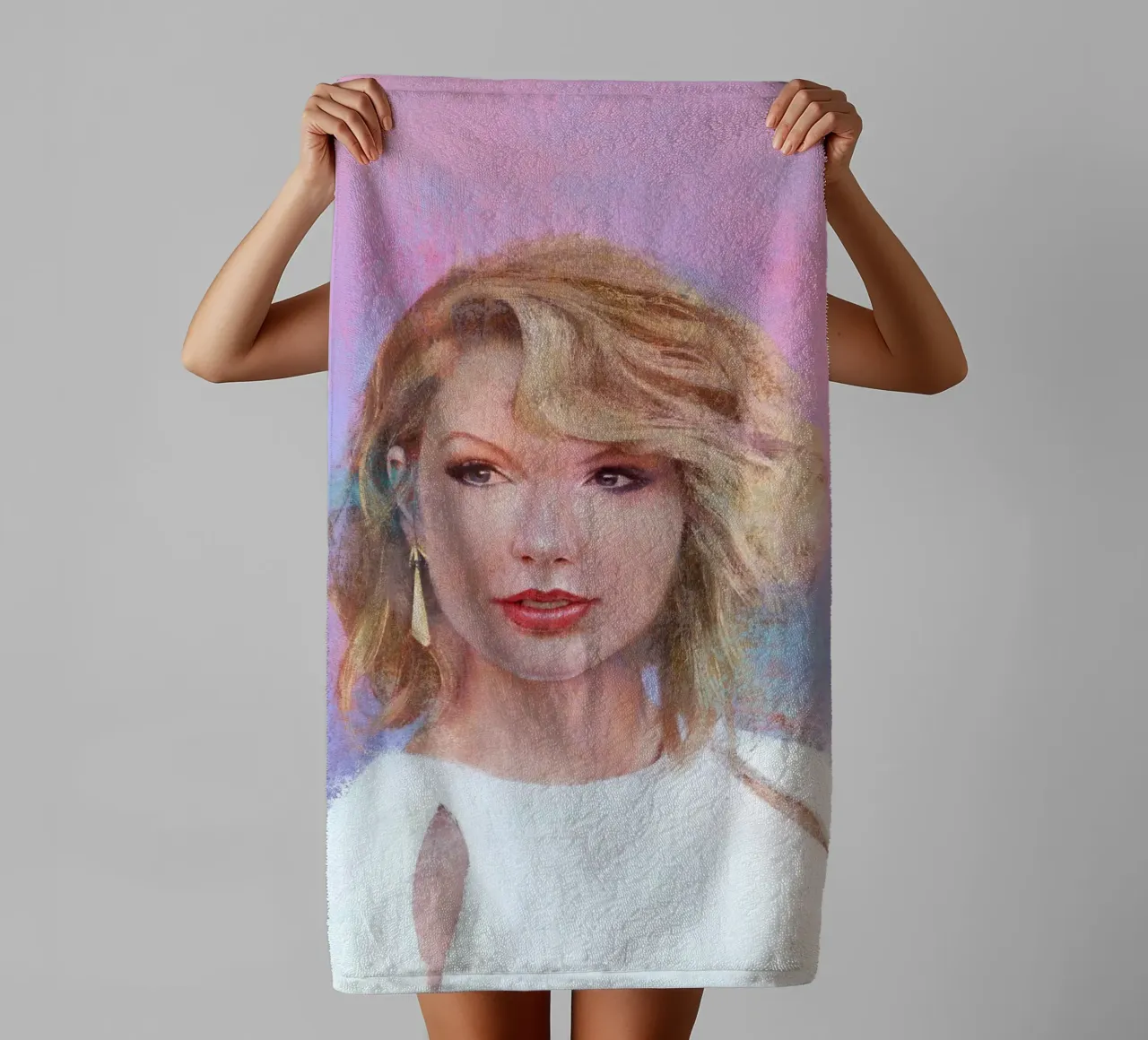 Taylor Swift - Conteuse sans peur serviette de bain de Artascy Art