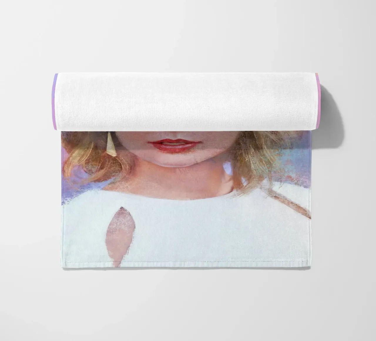Taylor Swift - Fearless Storyteller beach towel by Artascy Art