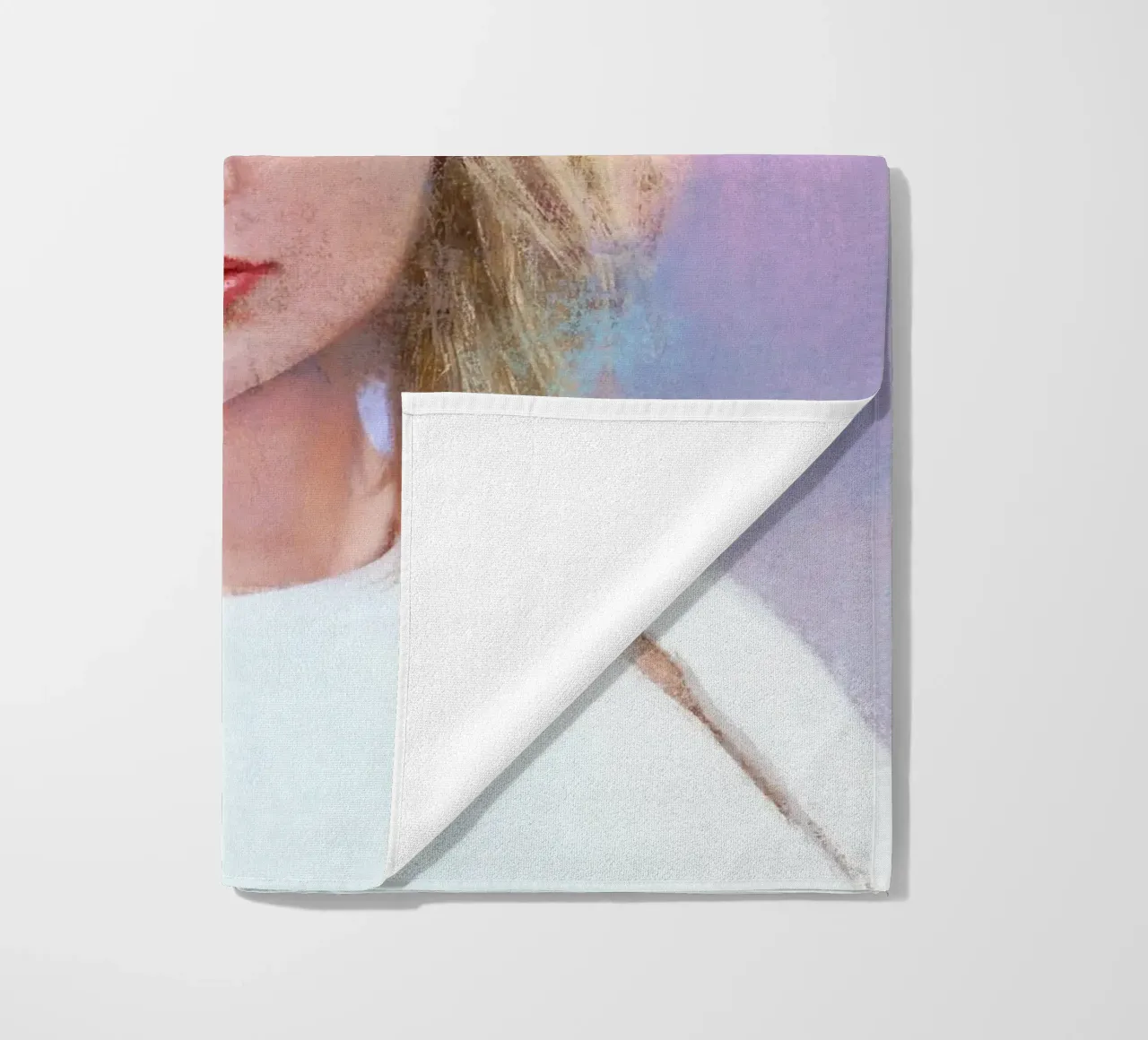 Taylor Swift - Fearless Storyteller beach towel by Artascy Art