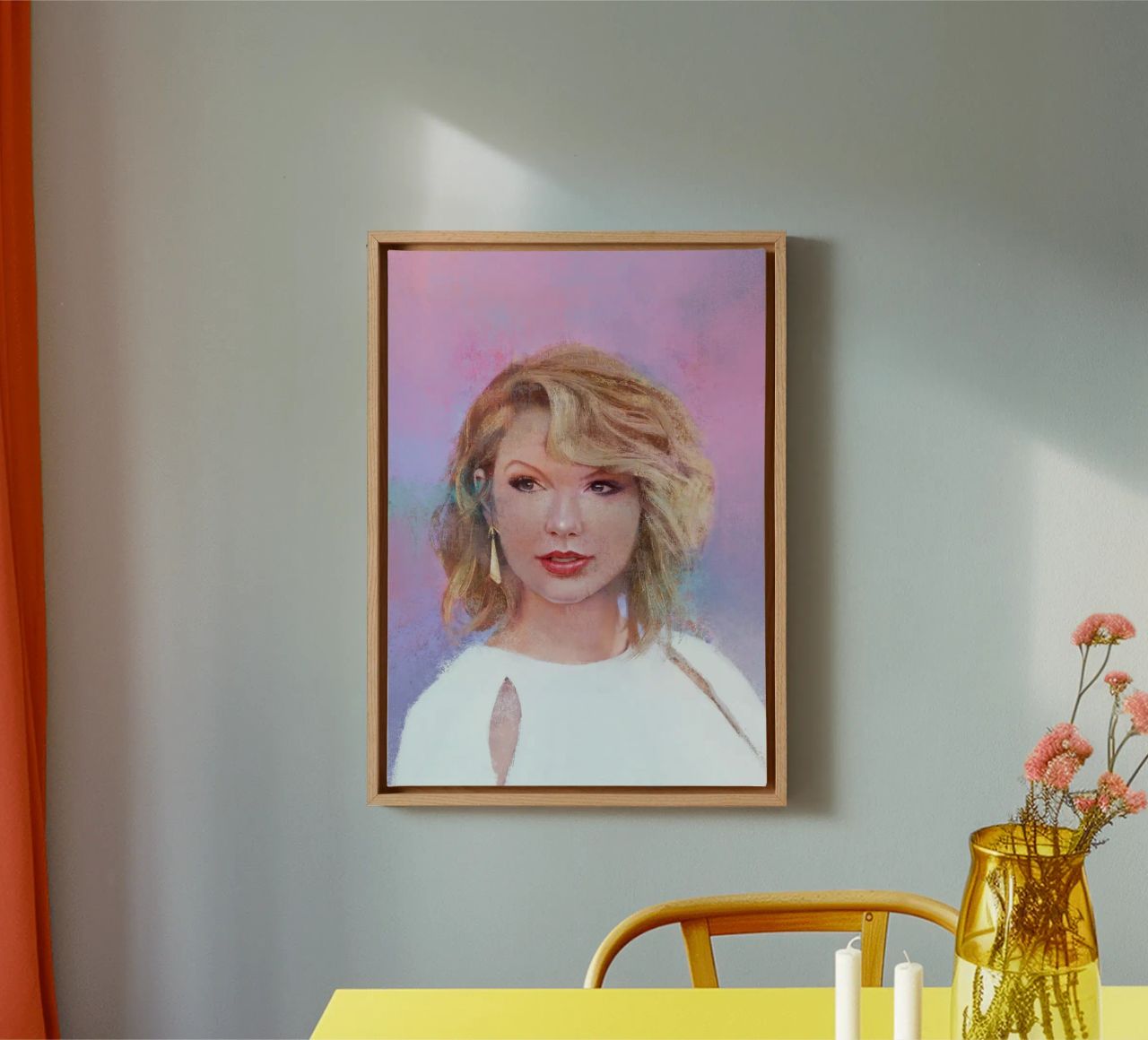 Taylor Swift - Fearless Storyteller canvas by Artascy Art