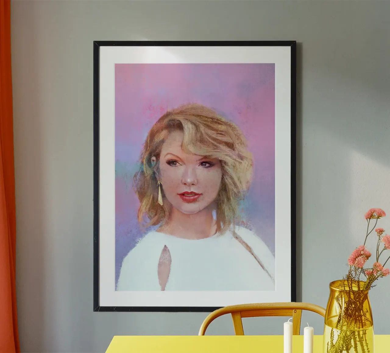 Taylor Swift - Fearless Storyteller hahnemühle by Artascy Art