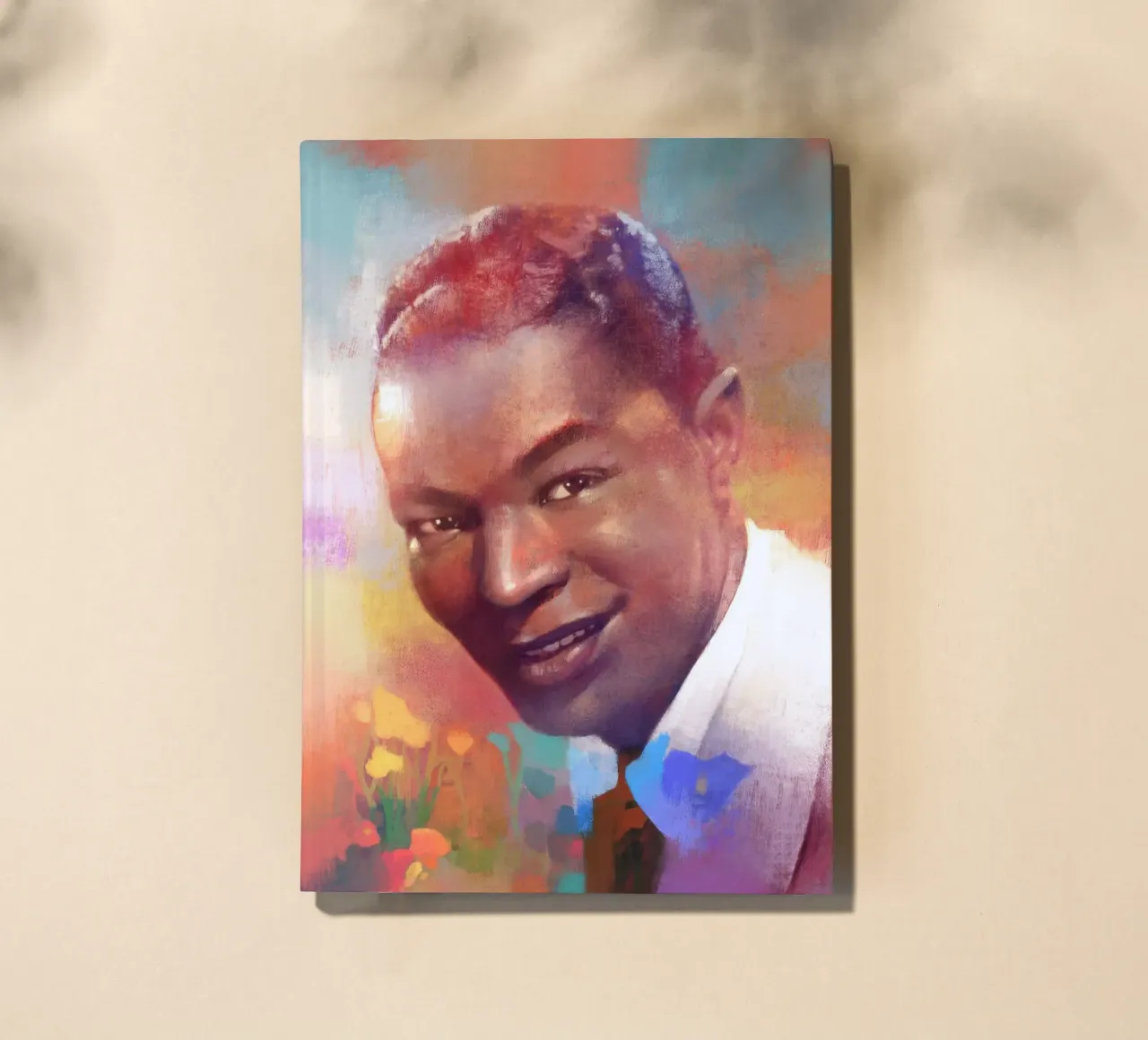 Nat King Cole - Smooth Charm notebook by Artascy Art