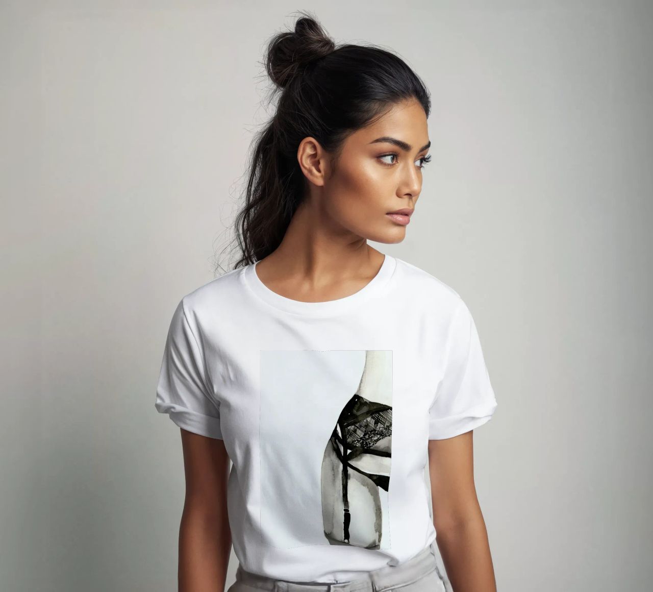 Halfway to Eight Points T-Shirt von Victoria Verbaan