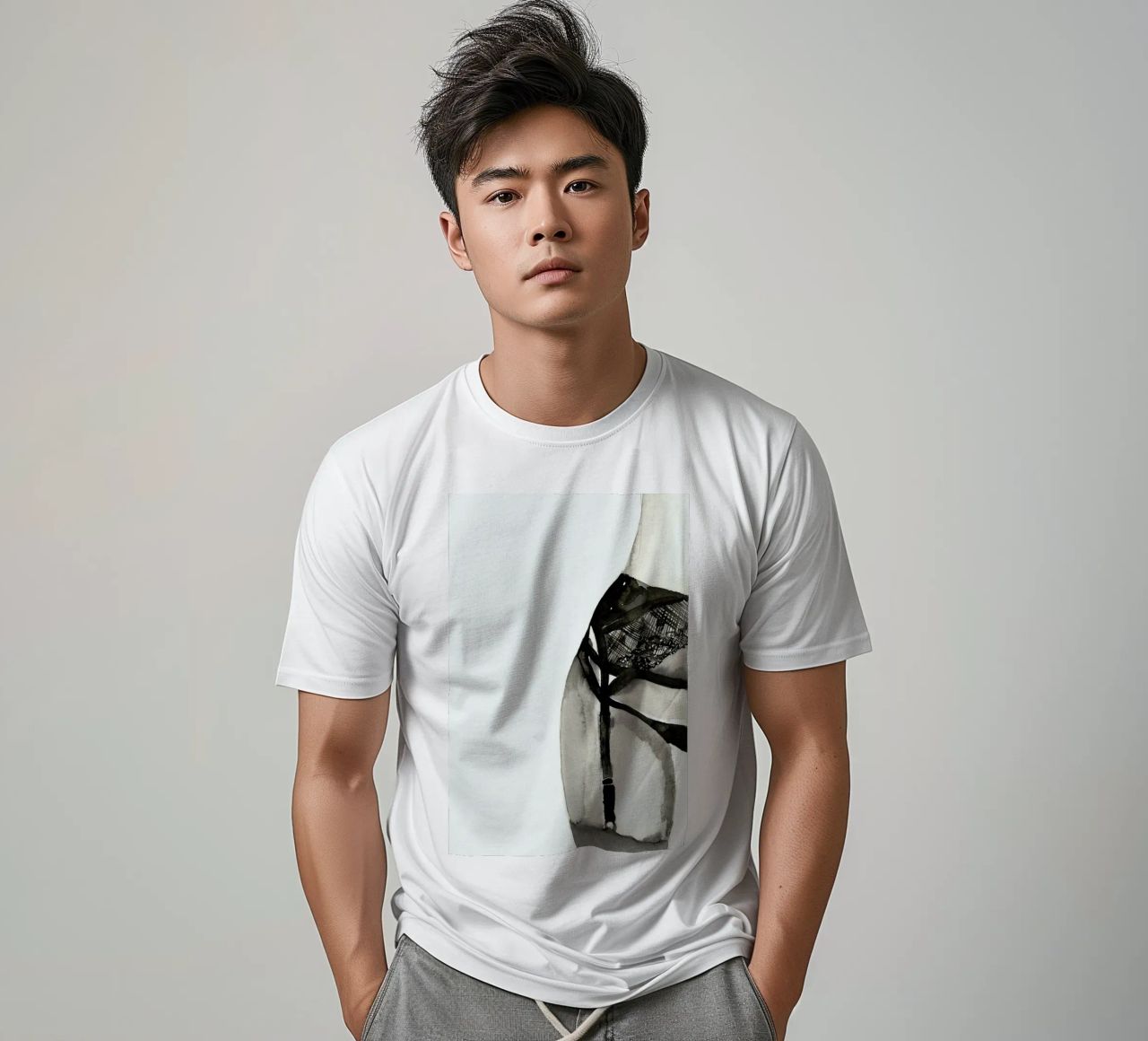 Halfway to Eight Points T-Shirt von Victoria Verbaan