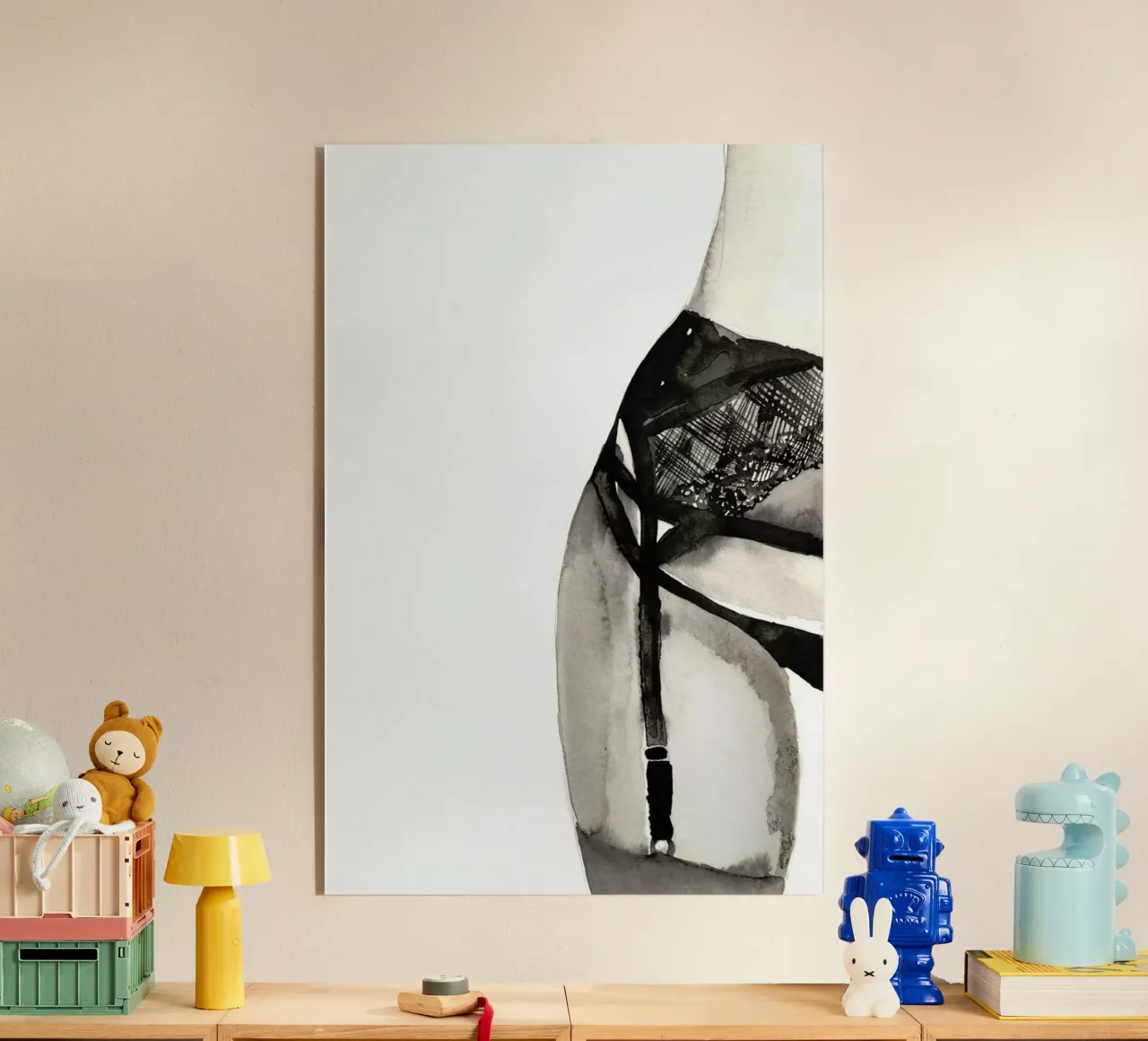 Halfway to Eight Points plexiglass da Victoria Verbaan