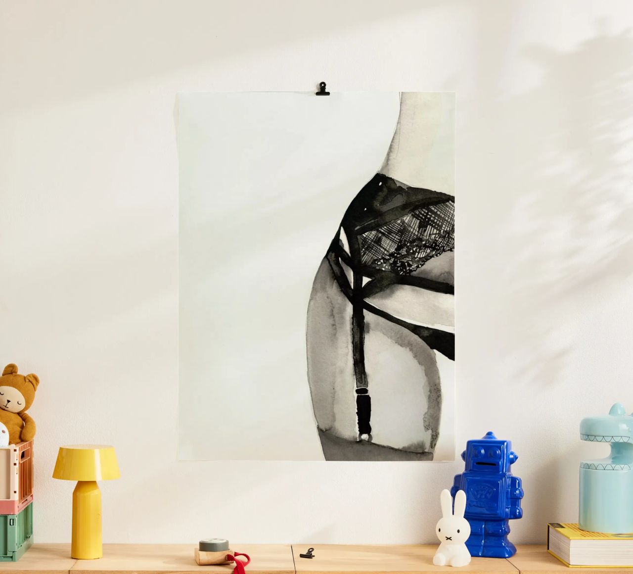 Halfway to Eight Points Poster von Victoria Verbaan