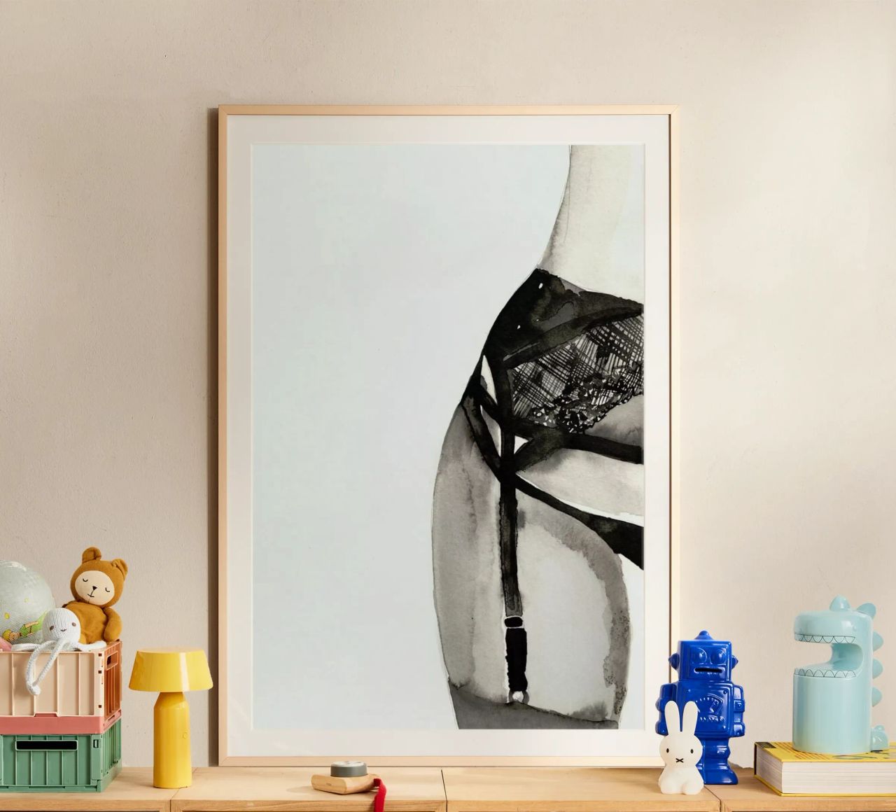 Halfway to Eight Points Poster von Victoria Verbaan